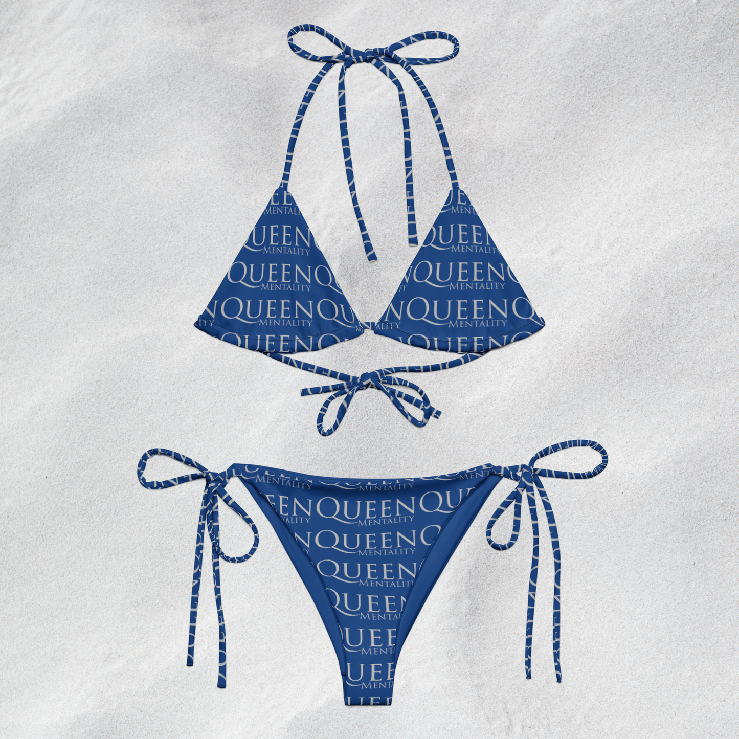 Queen Mentality All Over Print Bathing Suit