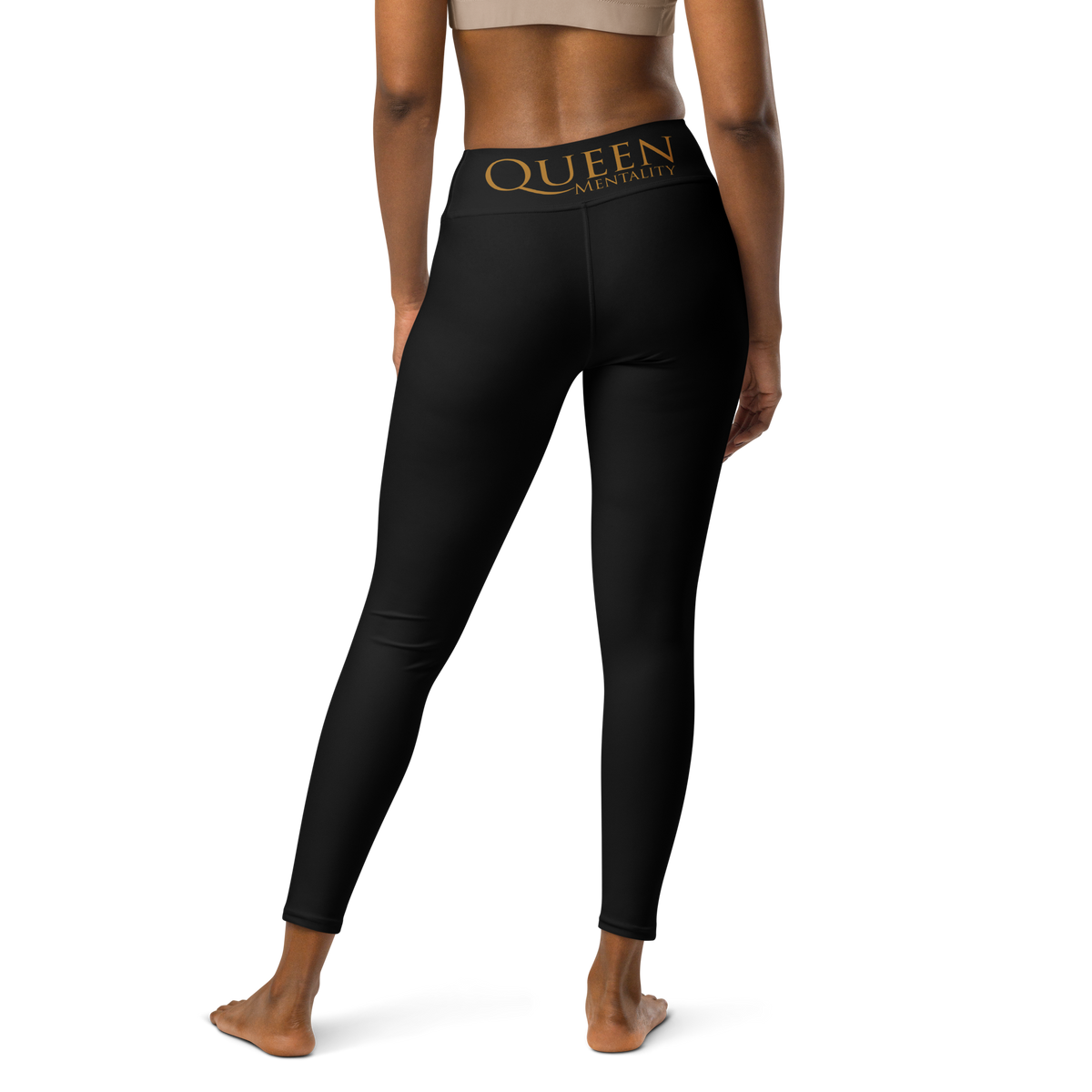 Queen Mentality Legging (Back-Waist Logo)