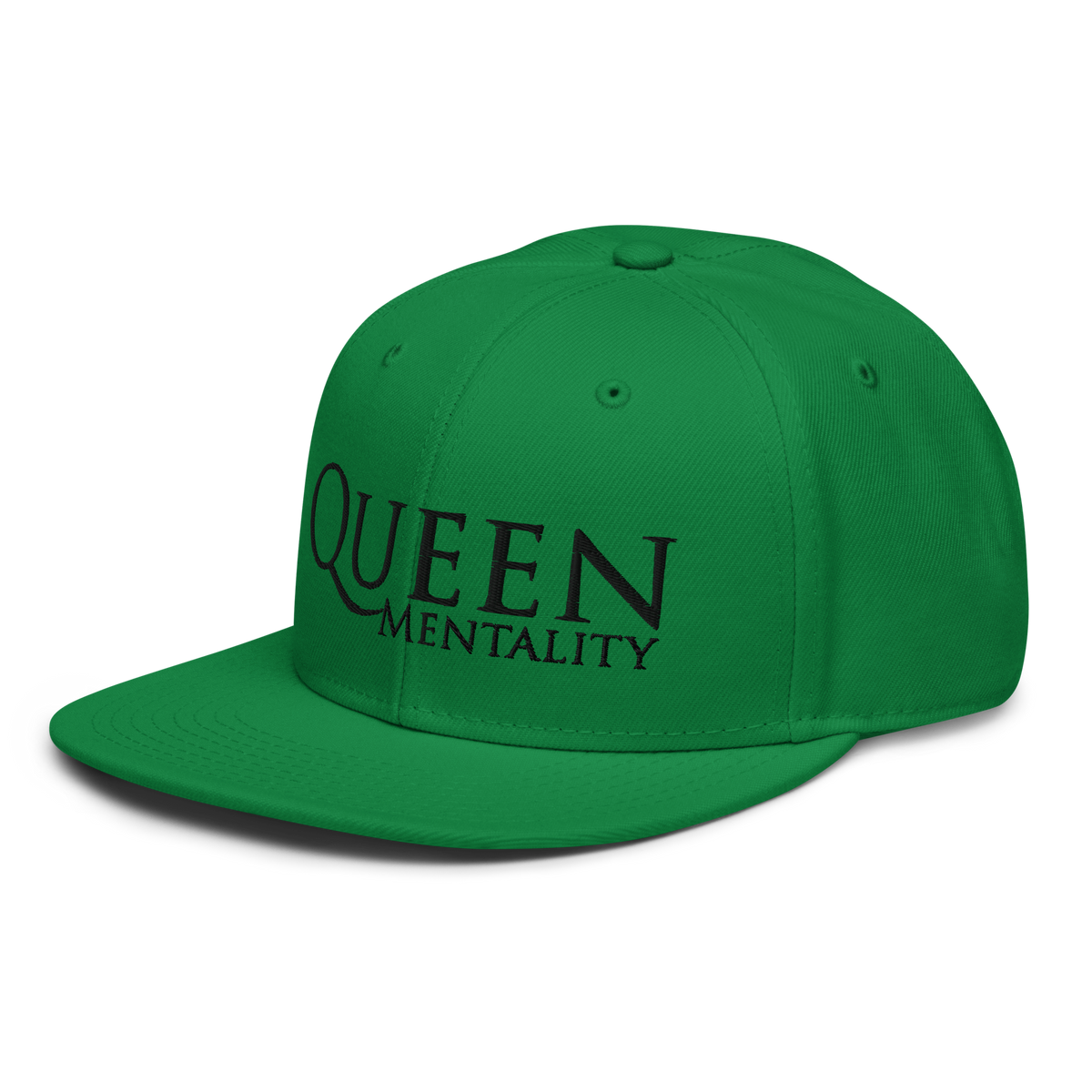 Queen Mentality Snapback (Black Variant)