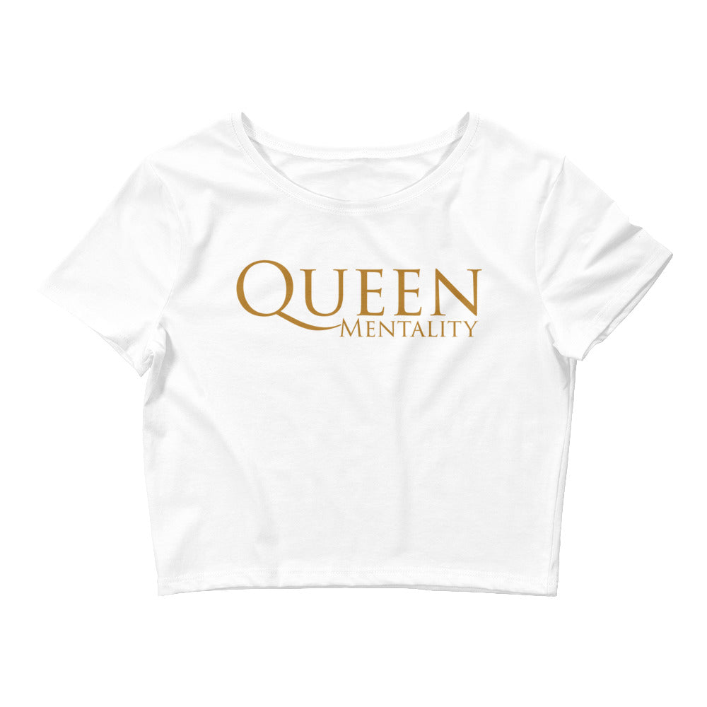 Queen Mentality Crop Tee