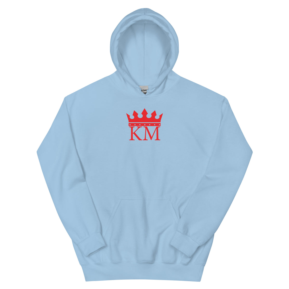 King Mentality Hoodie with Large Red Logo