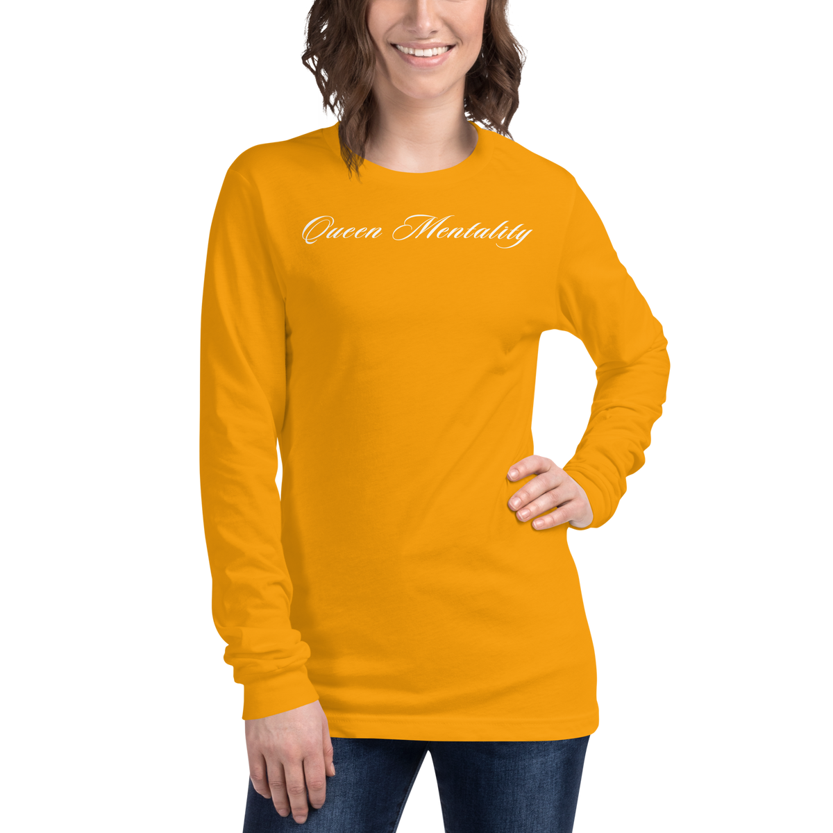Queen Mentality Long Sleeve Tee