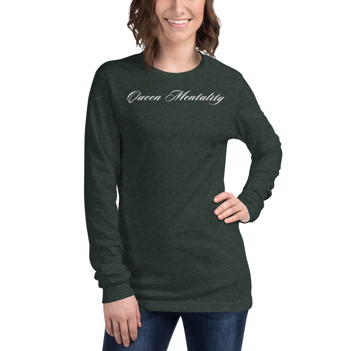 Queen Mentality Long Sleeve Tee