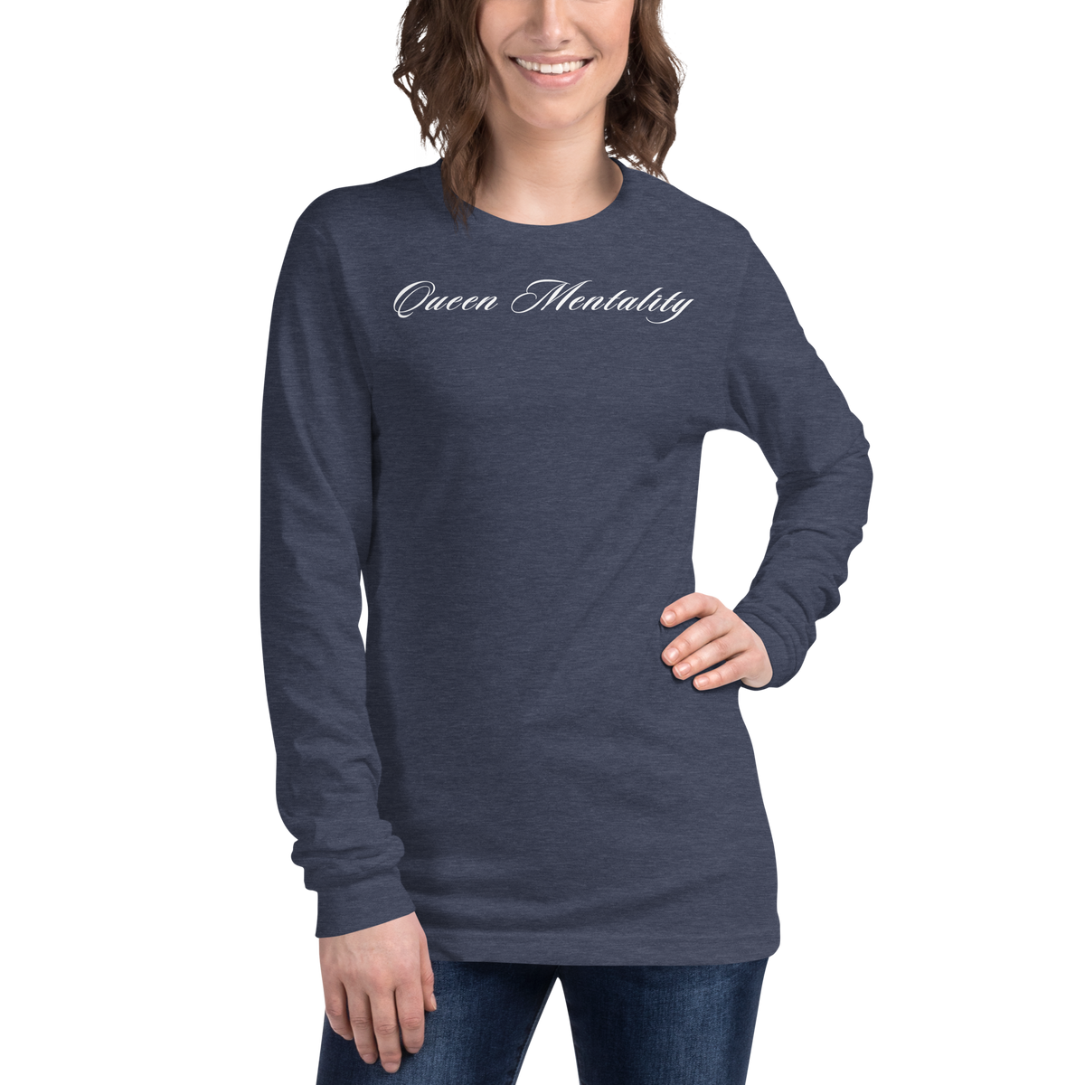 Queen Mentality Long Sleeve Tee