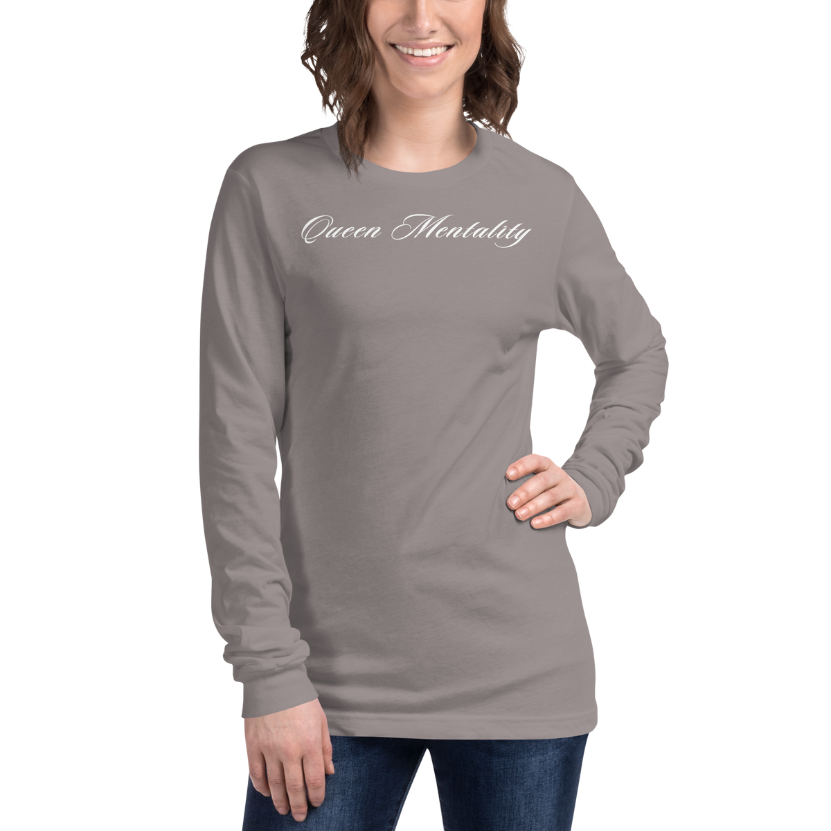 Queen Mentality Long Sleeve Tee