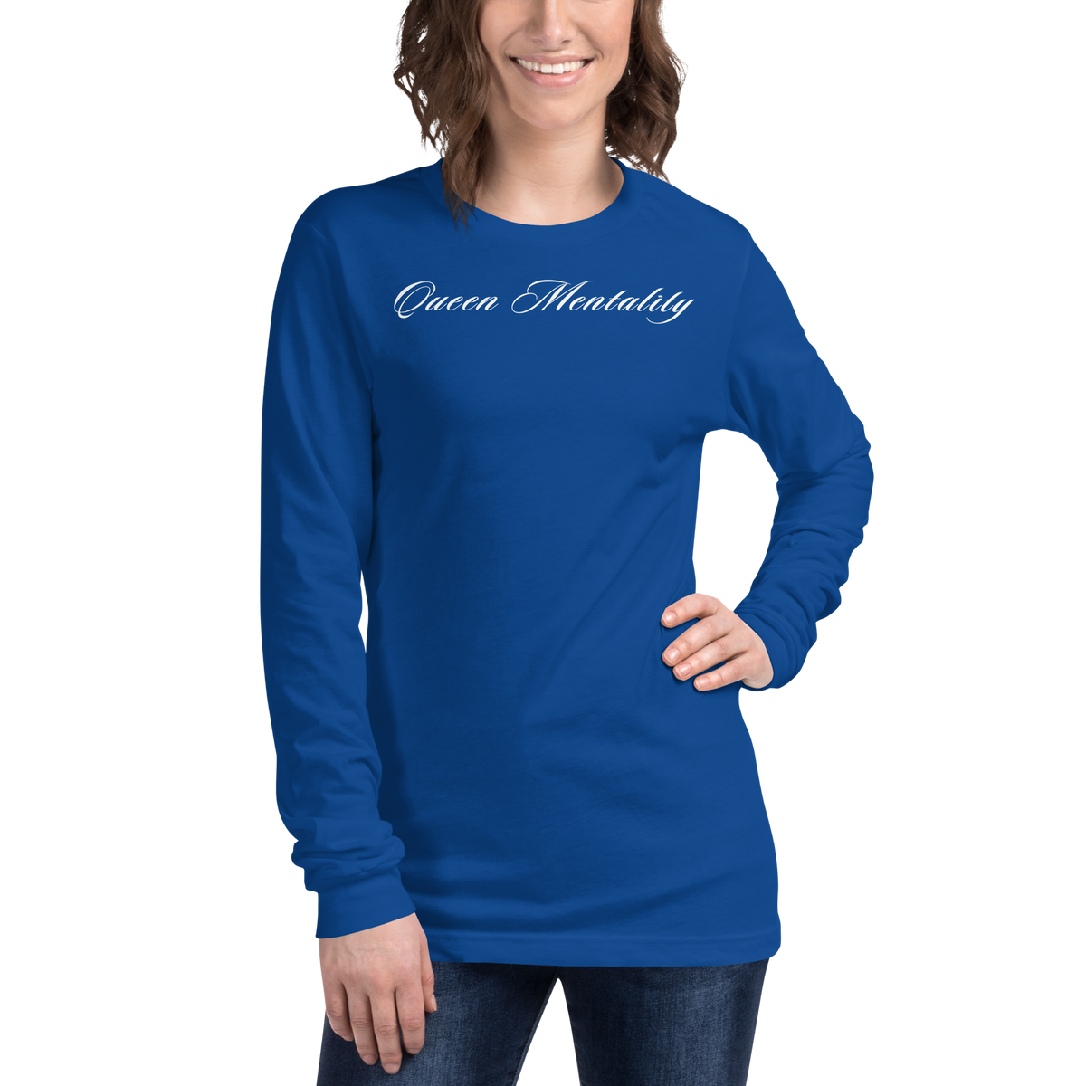 Queen Mentality Long Sleeve Tee