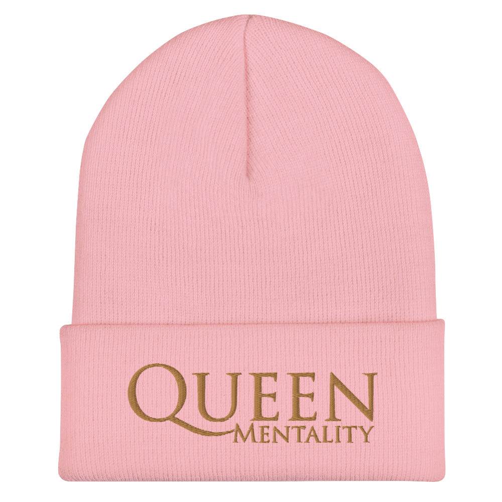 Queen Mentality Cuffed Beanie