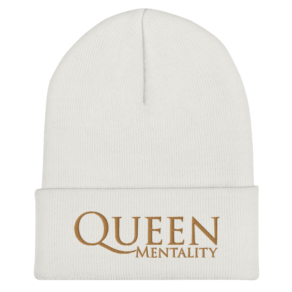 Queen Mentality Cuffed Beanie