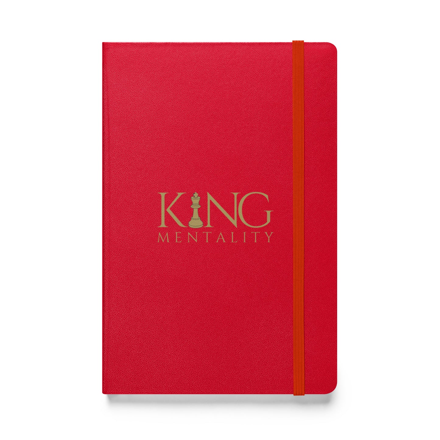 King Mentality Hardcover Bound Notebook (Gold)