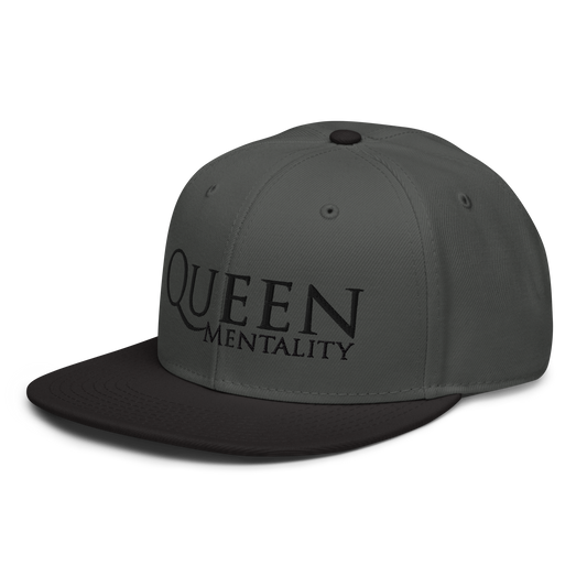Queen Mentality Snapback (Black Variant)