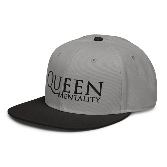 Queen Mentality Snapback (Black Variant)