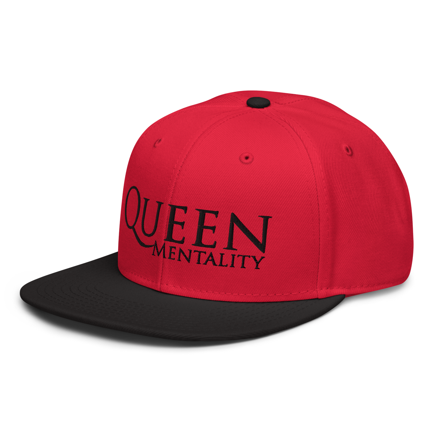 Queen Mentality Snapback (Black Variant)