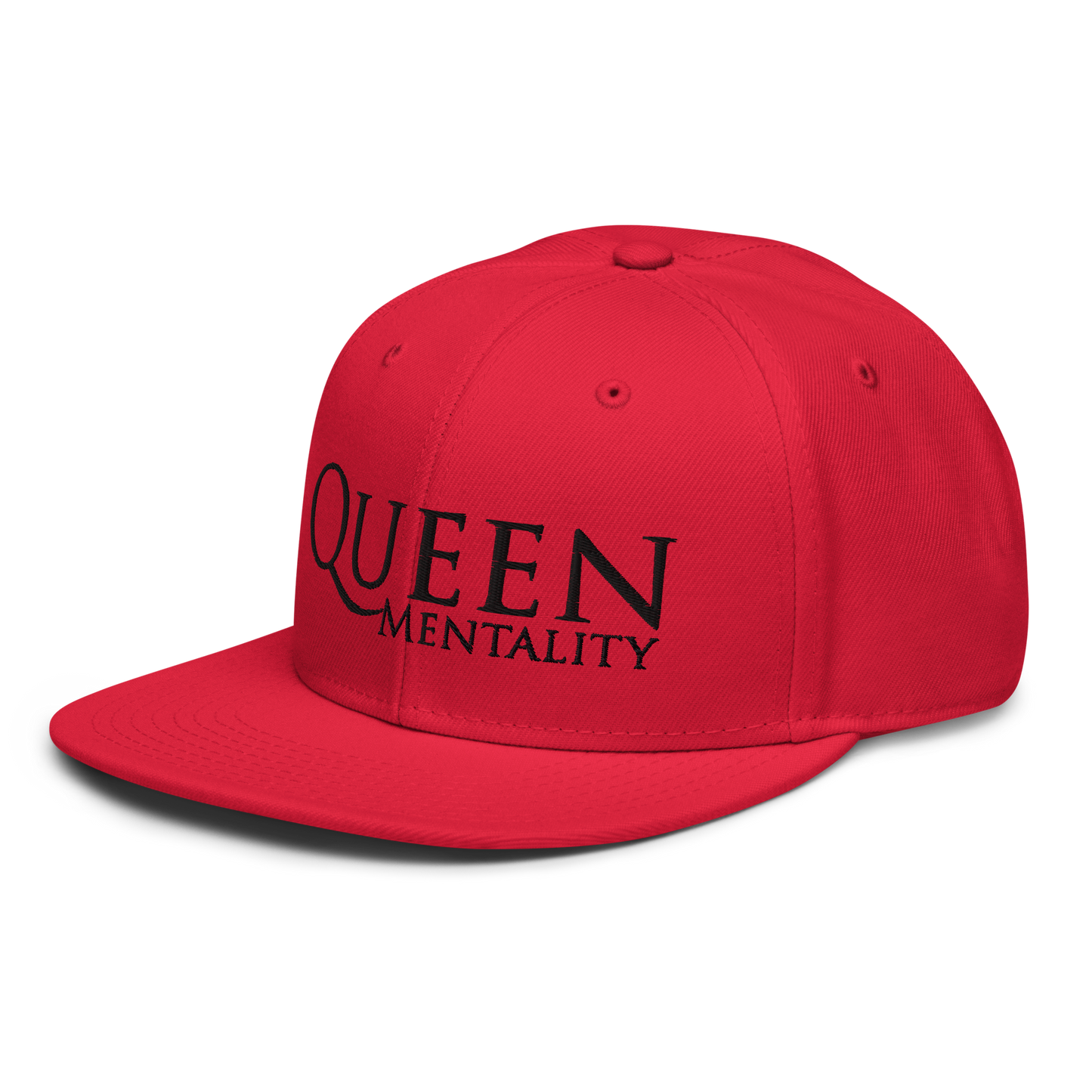 Queen Mentality Snapback (Black Variant)