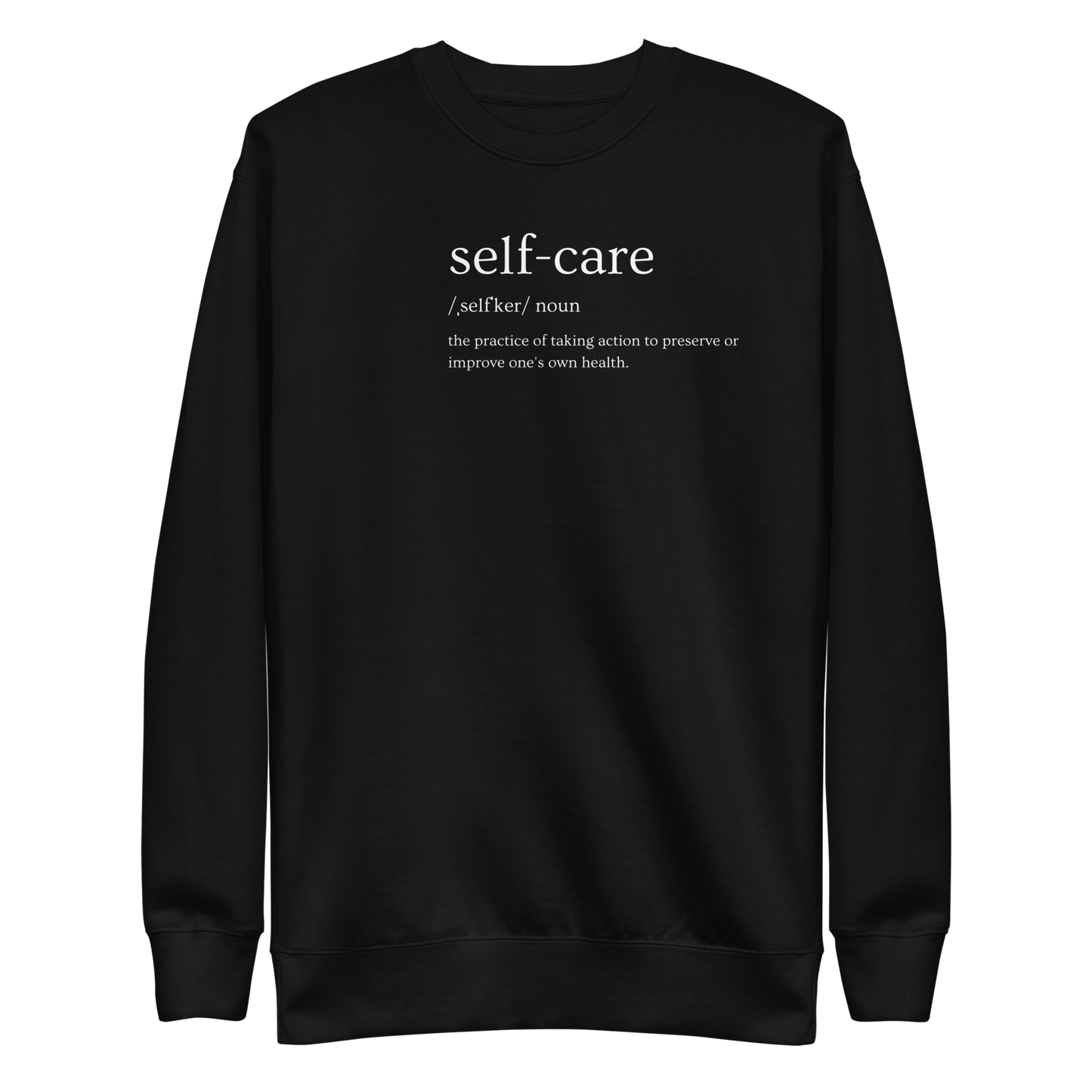 Self-Care Sweatshirt