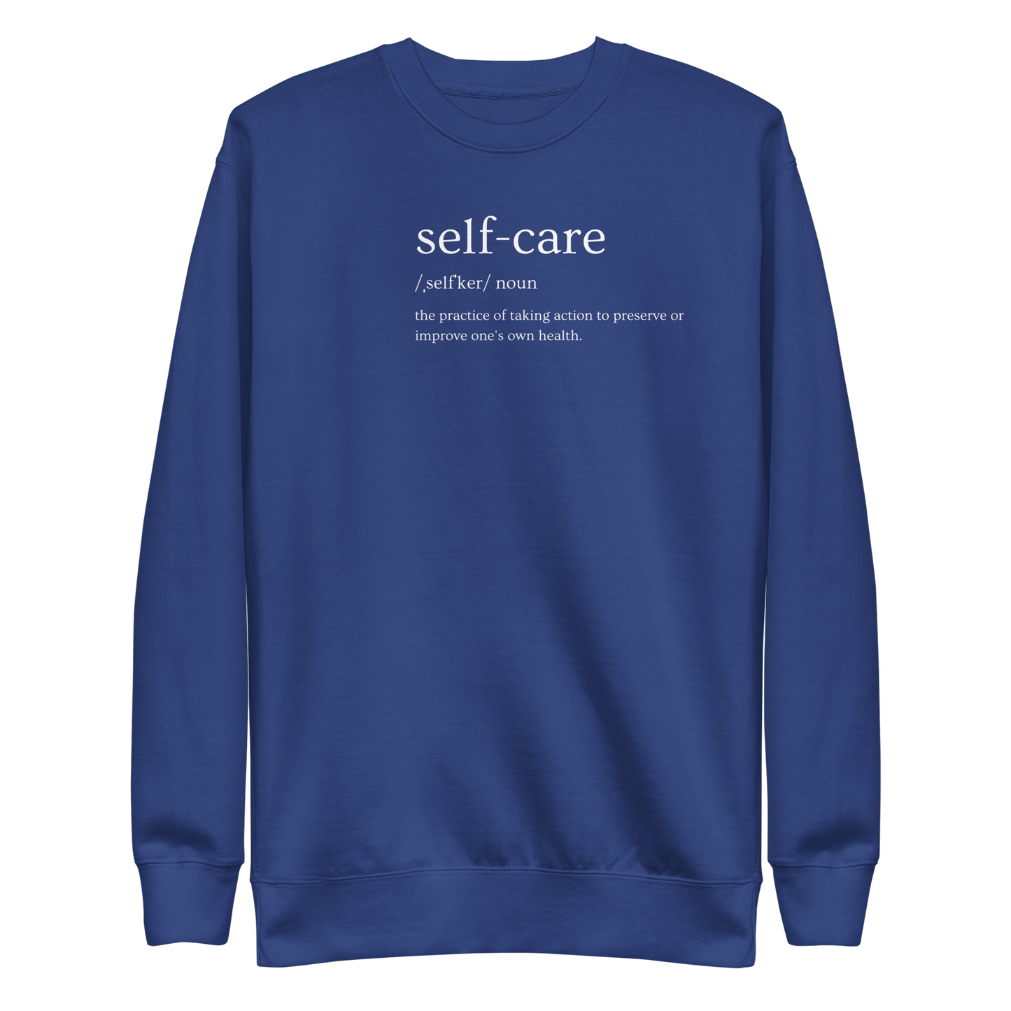 Self-Care Sweatshirt