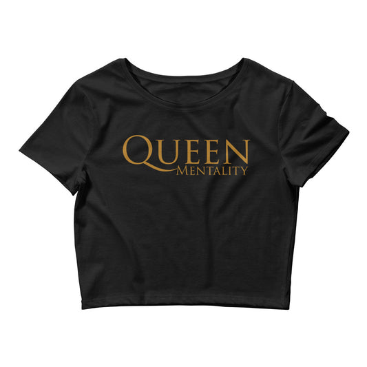 Queen Mentality Crop Tee