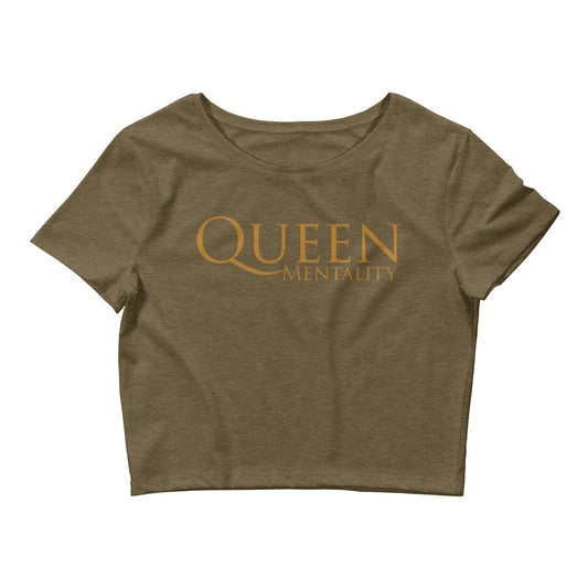 Queen Mentality Crop Tee