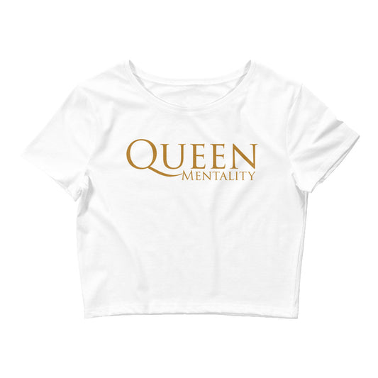 Queen Mentality Crop Tee