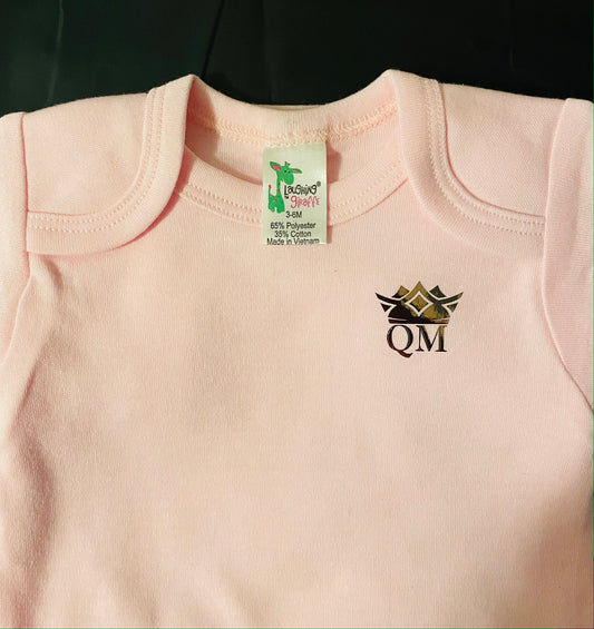 Queen Mentality Baby Onesie
