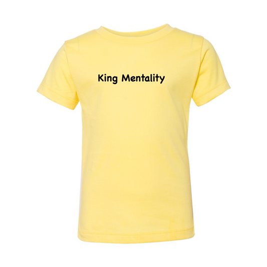 King Mentality Toddler Short Sleeve Tee