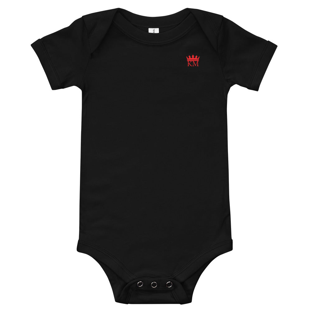 King Mentality Baby Onesie