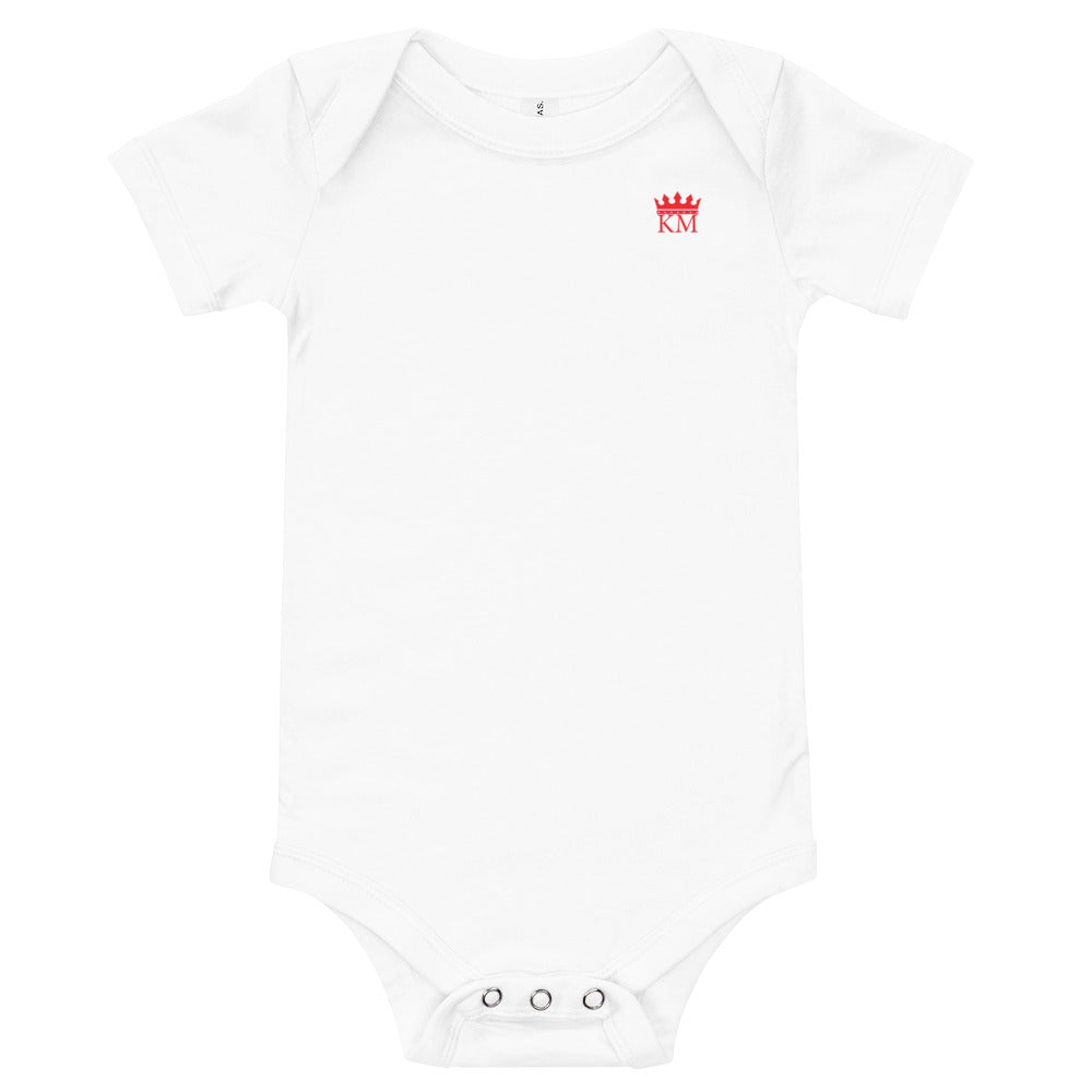 King Mentality Baby Onesie