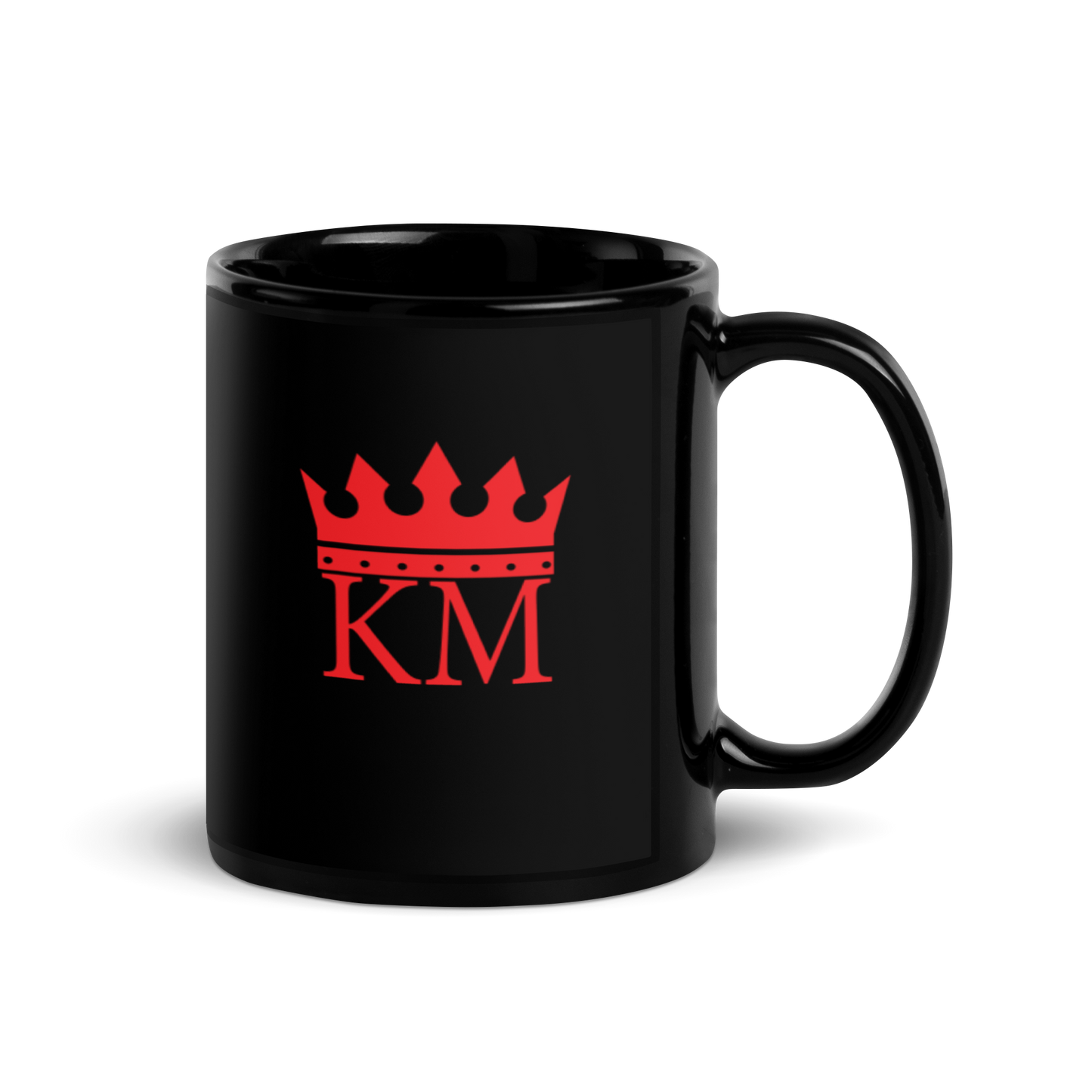 King Mentality - Black Glossy Mug
