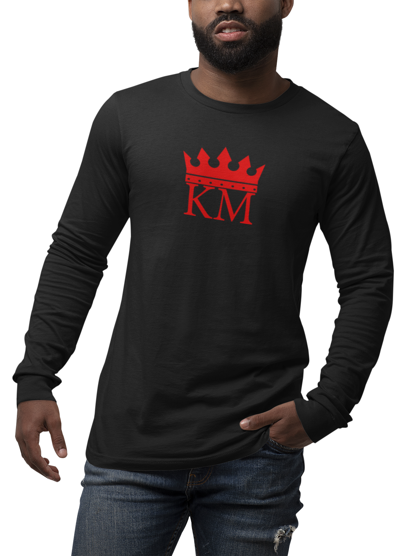 King Mentality Long Sleeve Tee - Large Logo