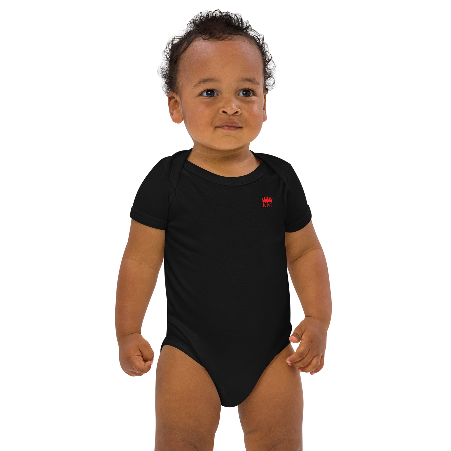 King Mentality Baby Onesie