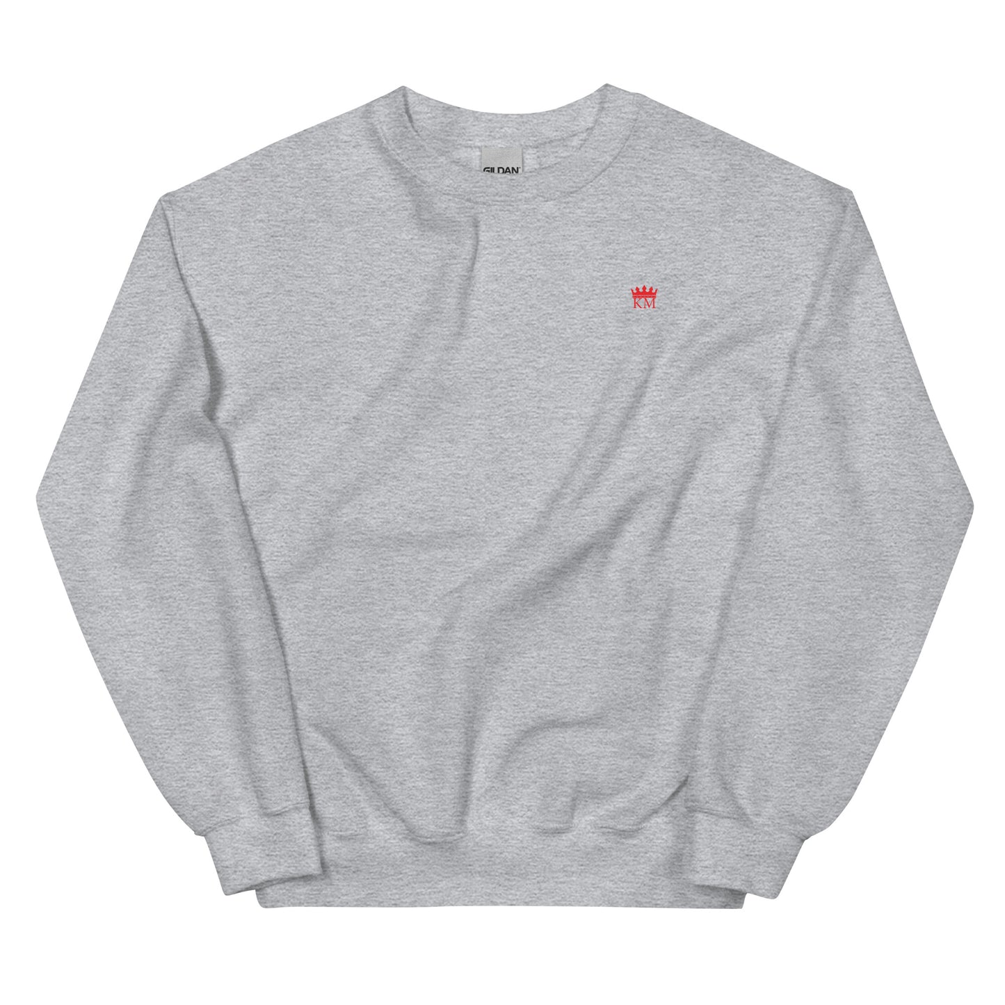 King Mentality Sweatshirt with Red KM Logo