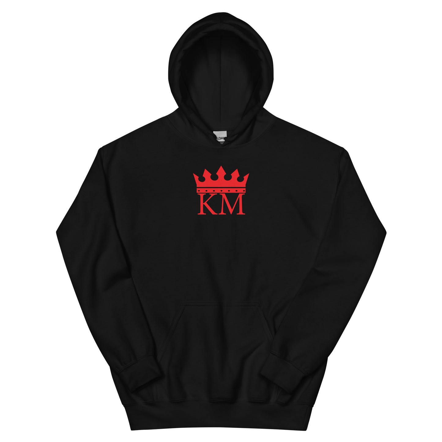 King Mentality Hoodie with Large Red Logo