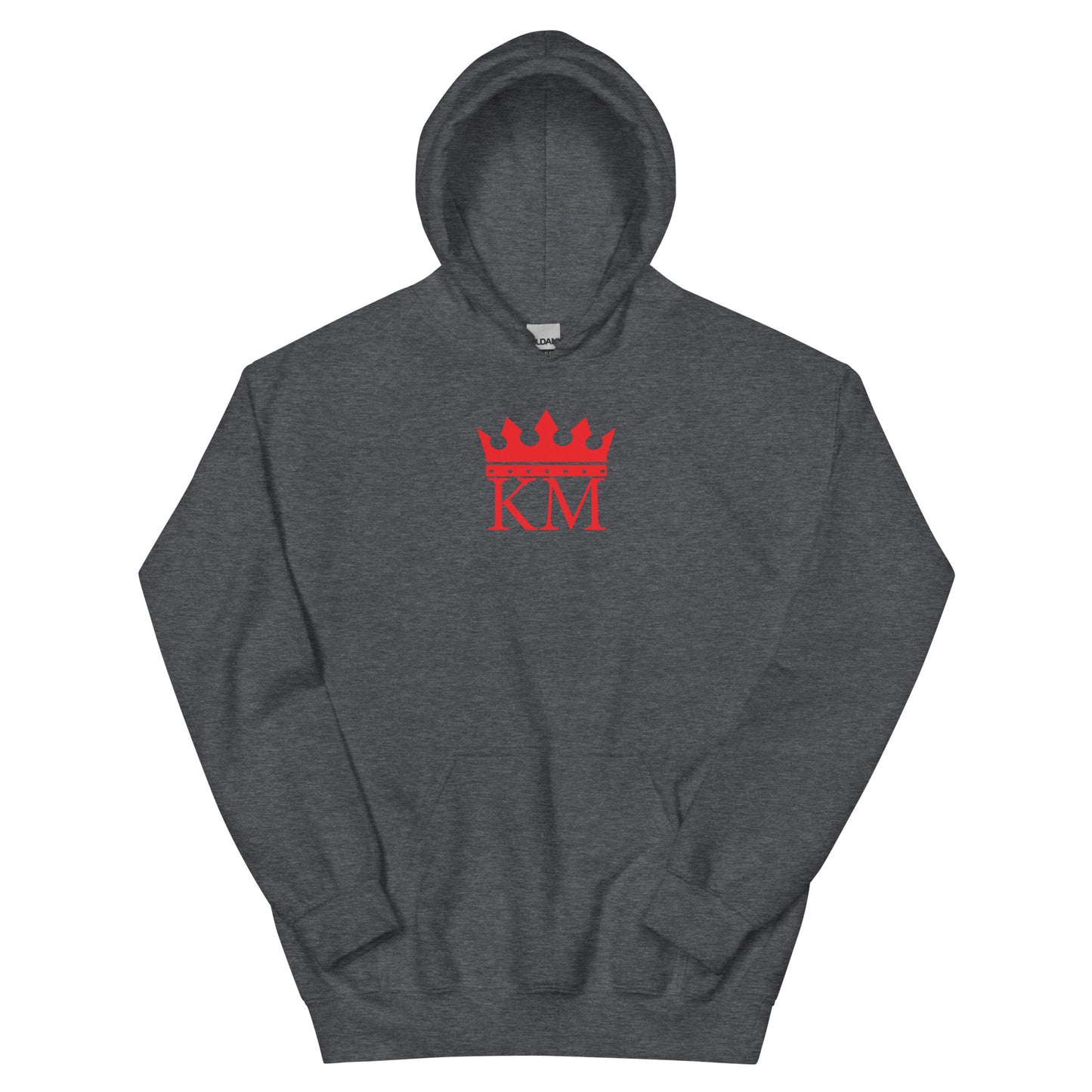 King Mentality Hoodie with Large Red Logo