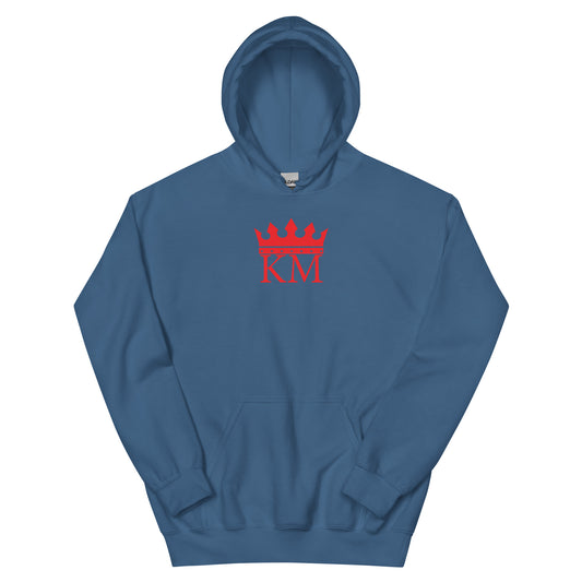 King Mentality Hoodie with Large Red Logo