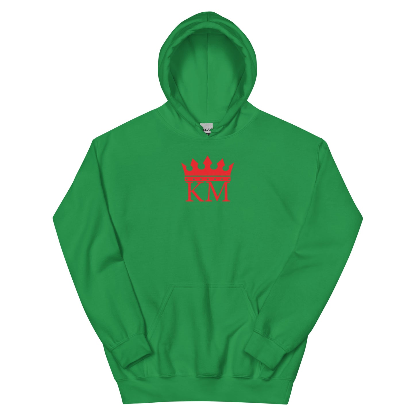 King Mentality Hoodie with Large Red Logo