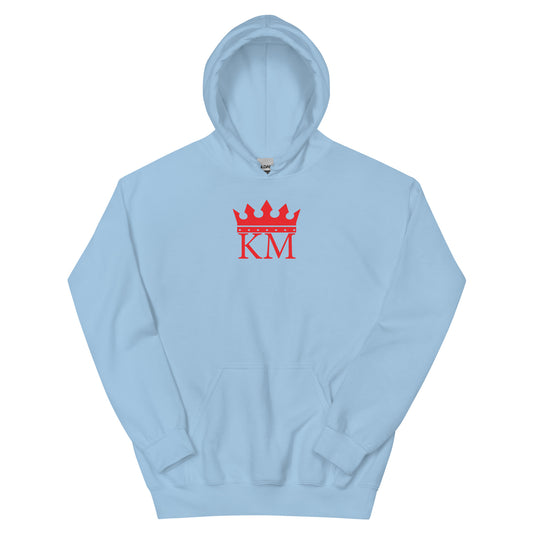 King Mentality Hoodie with Large Red Logo