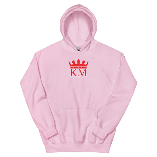 King Mentality Hoodie with Large Red Logo
