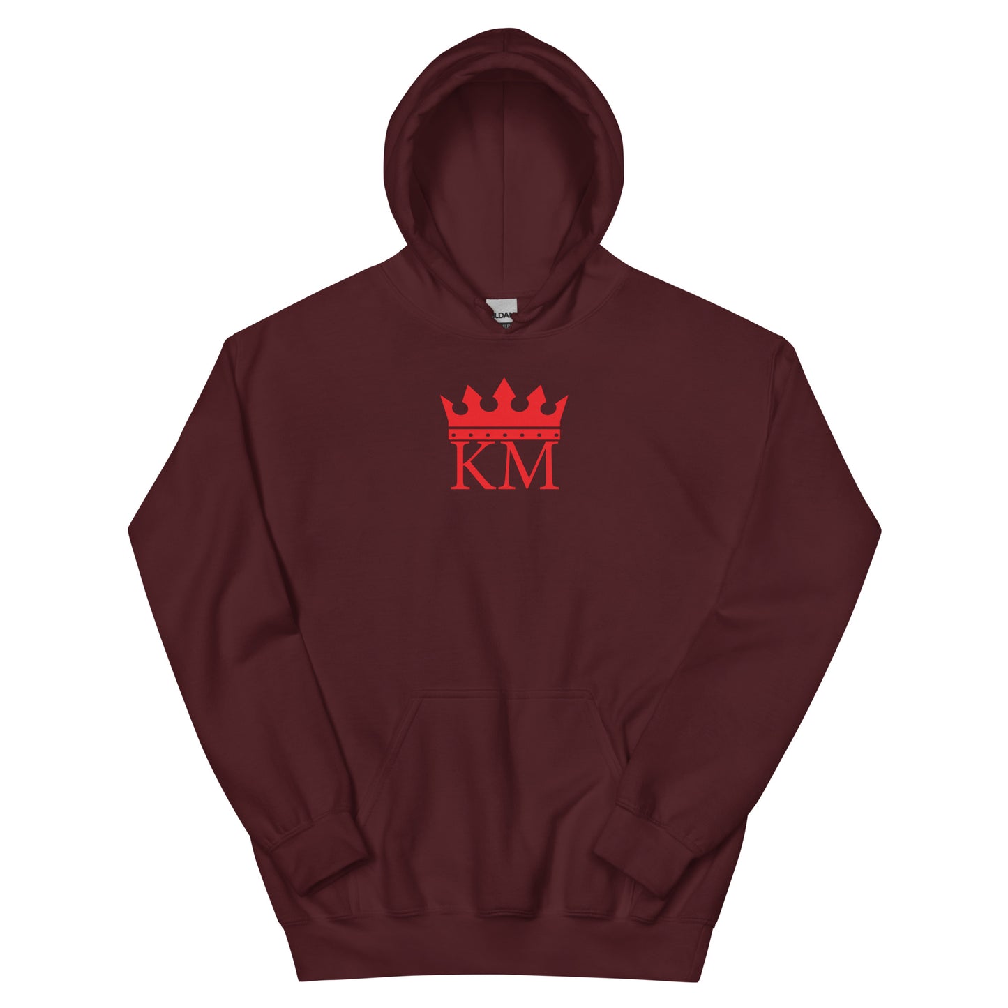 King Mentality Hoodie with Large Red Logo