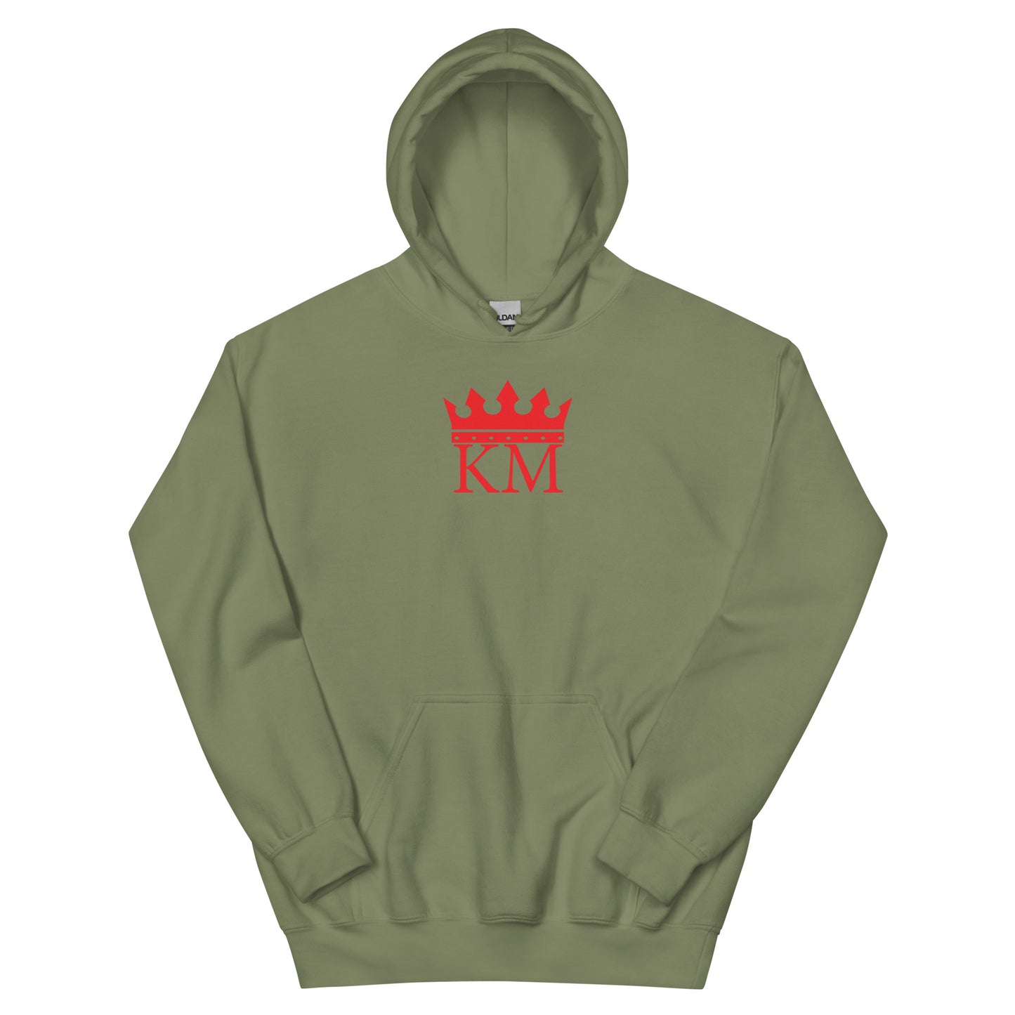 King Mentality Hoodie with Large Red Logo