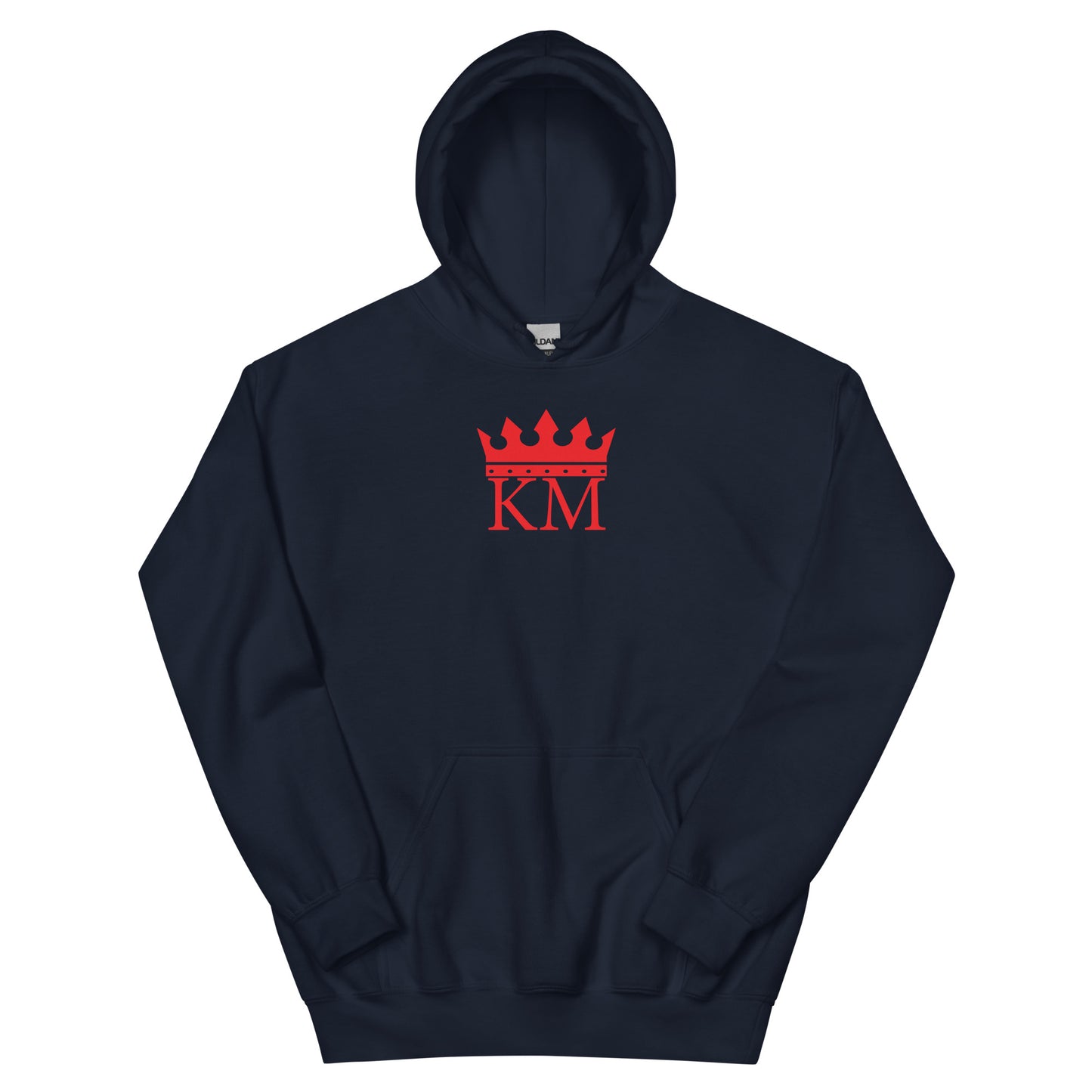 King Mentality Hoodie with Large Red Logo