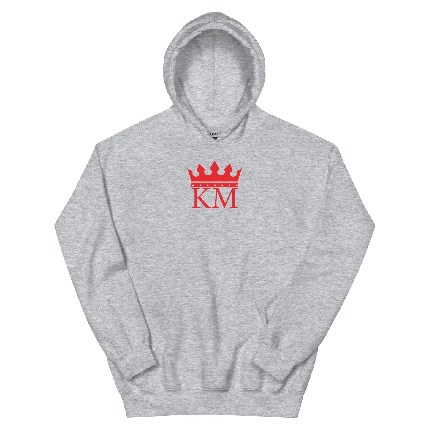 King Mentality Hoodie with Large Red Logo
