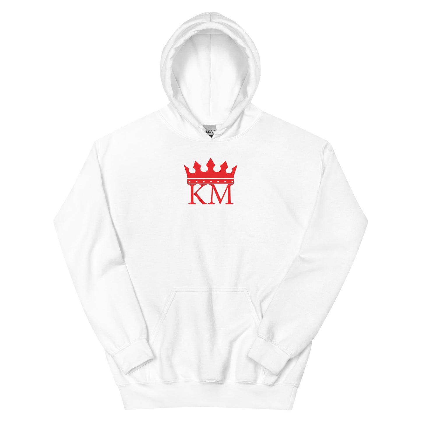King Mentality Hoodie with Large Red Logo