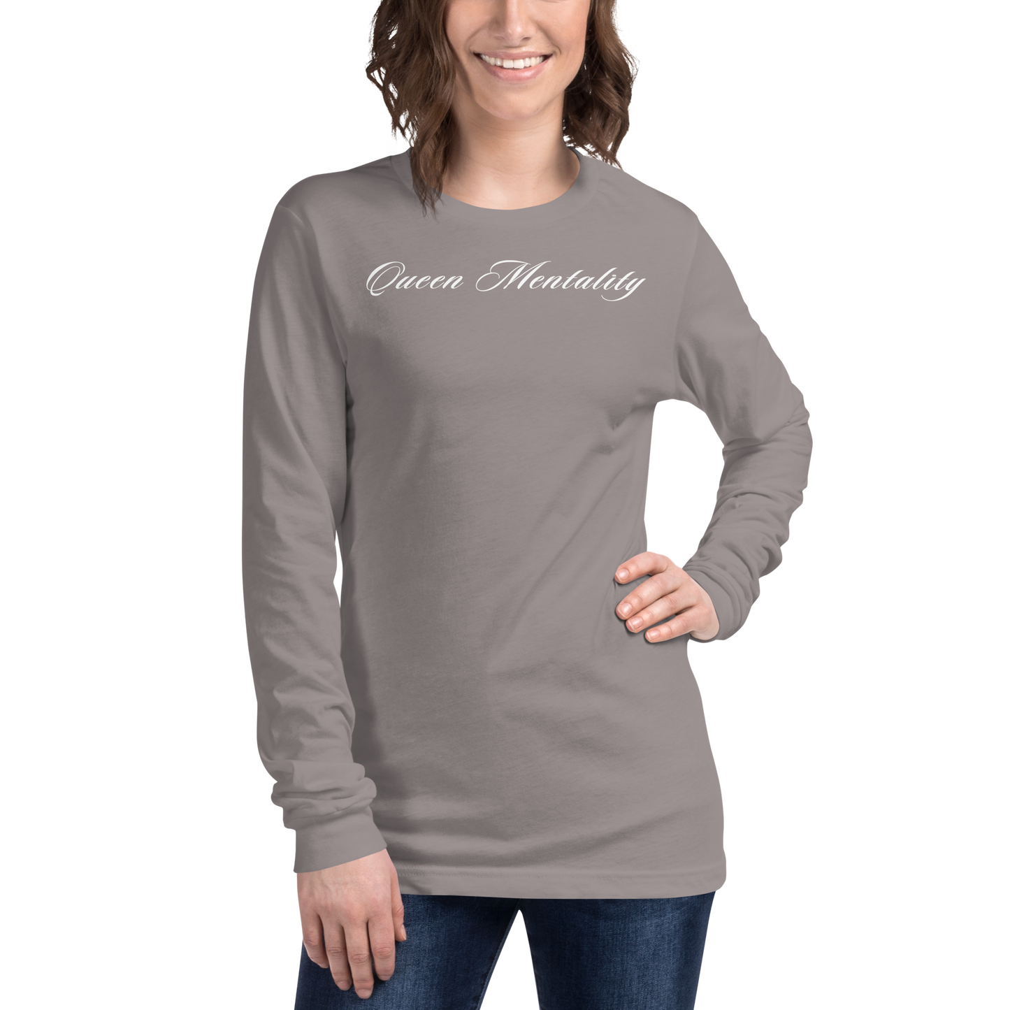 Queen Mentality Long Sleeve Tee